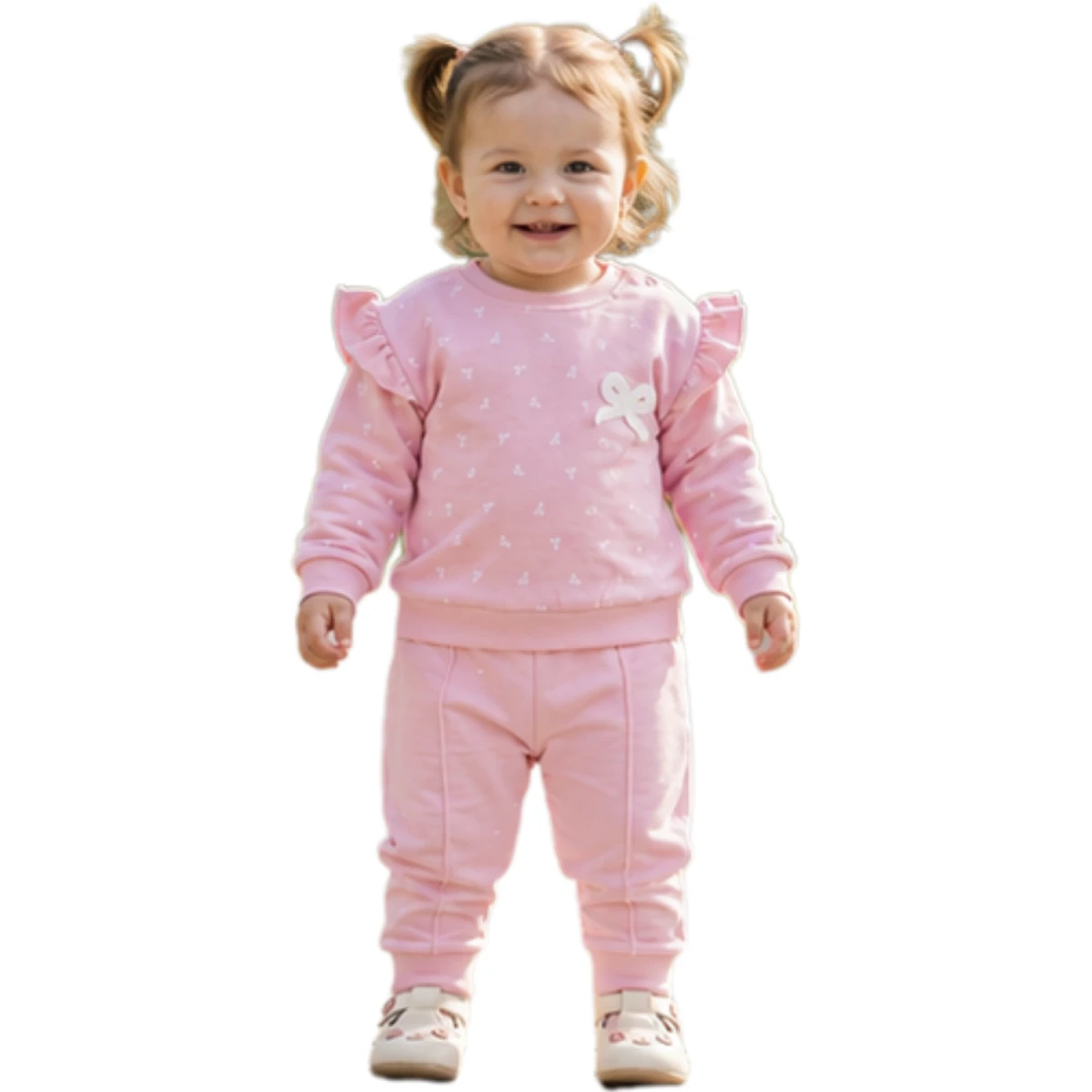 FİYONKLU 2 İP KIZ BEBE TAKIM 26751