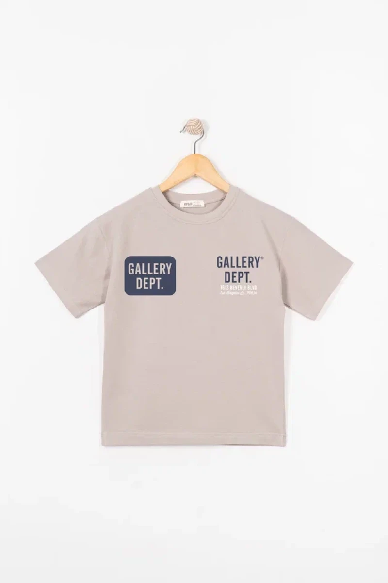 GALLERY BASKILI ERKEK ÇOCUK T-SHIRT 7315