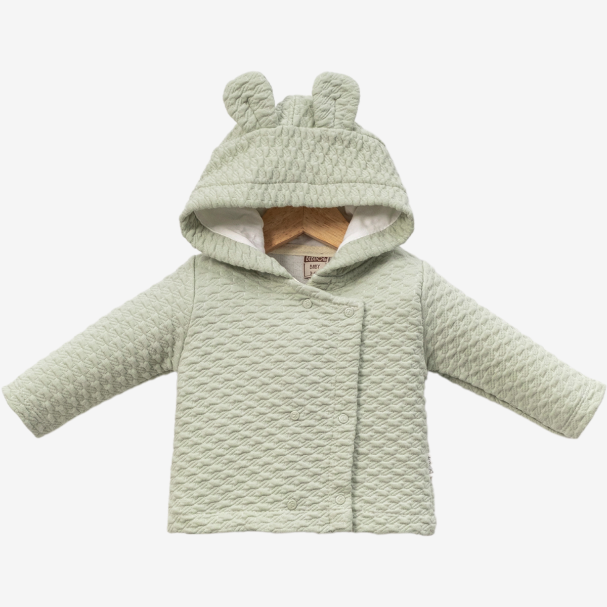 GİPELİ KAPİTONE BEBE HIRKA 60036