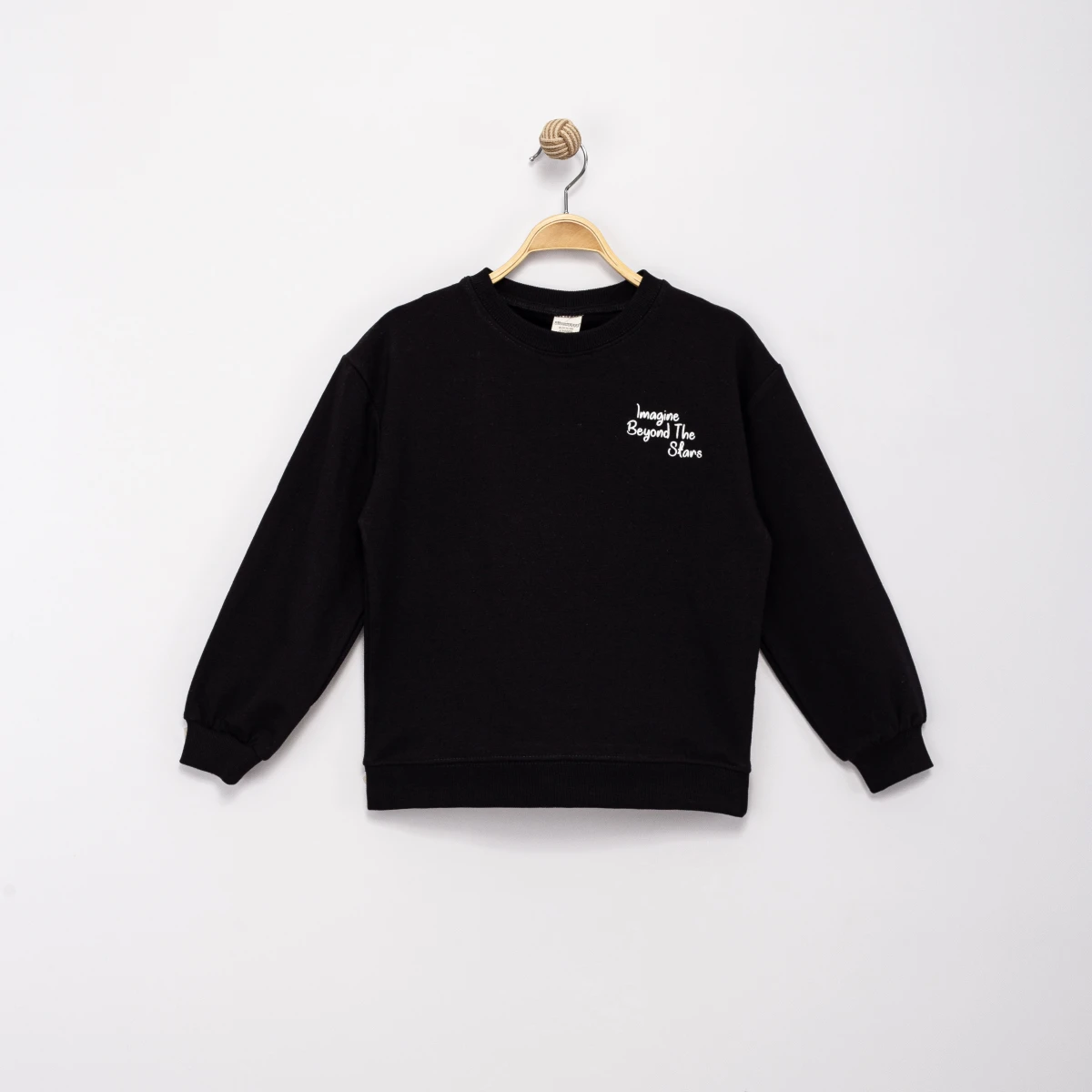 GÖKYÜZÜ APLİKELİ 2 İP ERKEK ÇOCUK SWEAT 0423-3