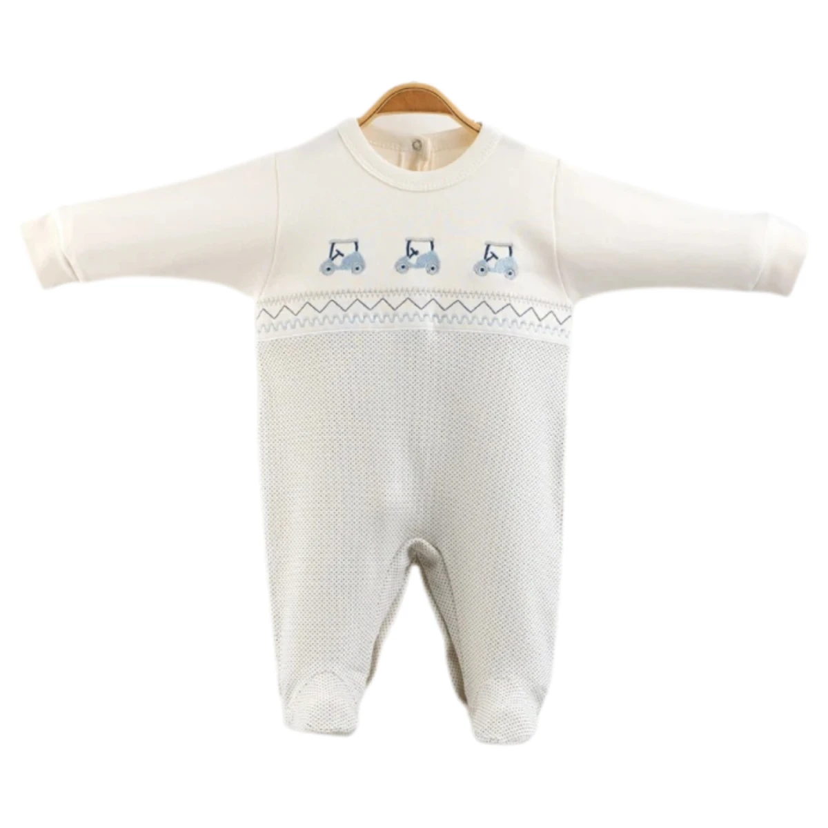 GOLF ARABA NAKIŞLI ERKEK BEBE TULUM 2441