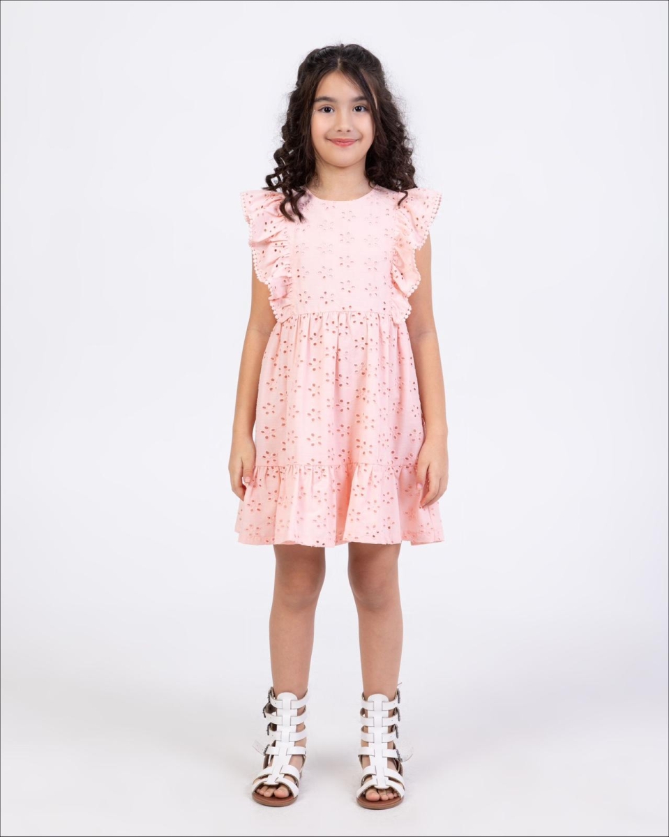 GÜPÜRLÜ ELBİSE - 4LÜ 3577