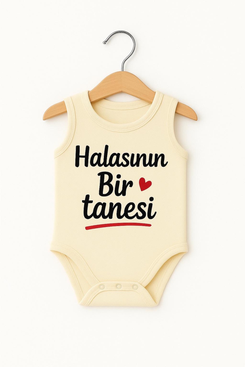 HALASININ BİR TANESİ BASKILI ASKILI ÇITÇITLI BADİ 3062