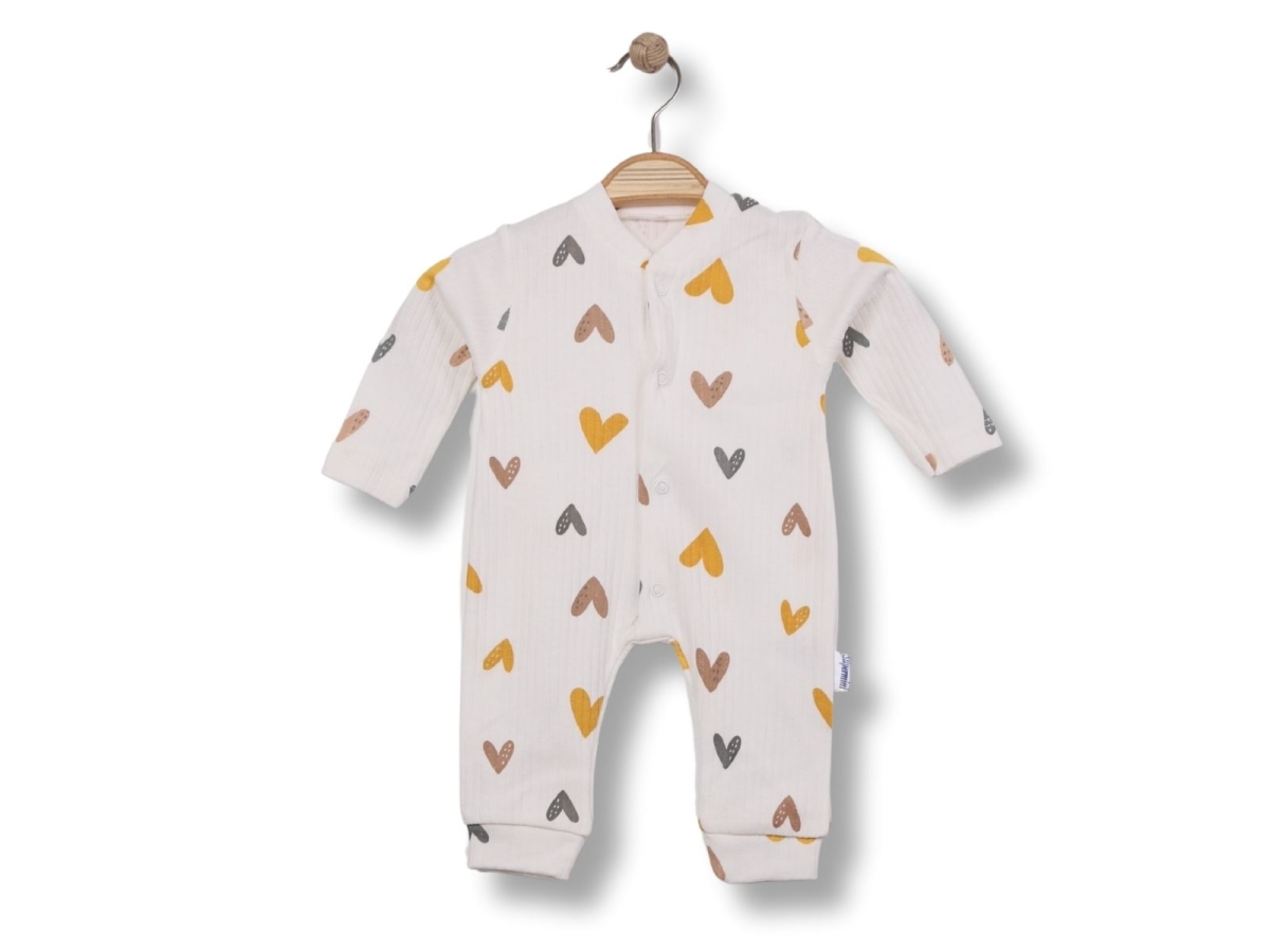 KALPLİ TRAM MANŞETLİ PENYE BEBE TULUM 100058