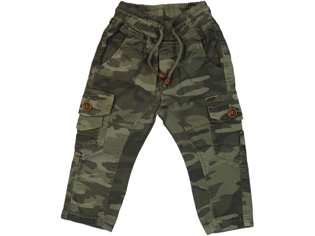 KAMUFLAJ DESEN ERKEK BEBE KOT PANTALON 1634