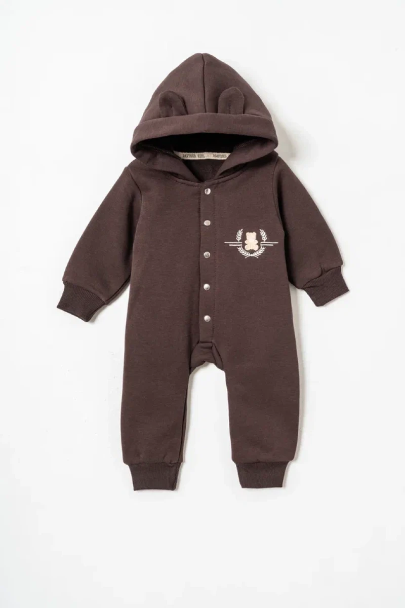 KAPÜŞONLU 3 İP BEBE TULUM 5169