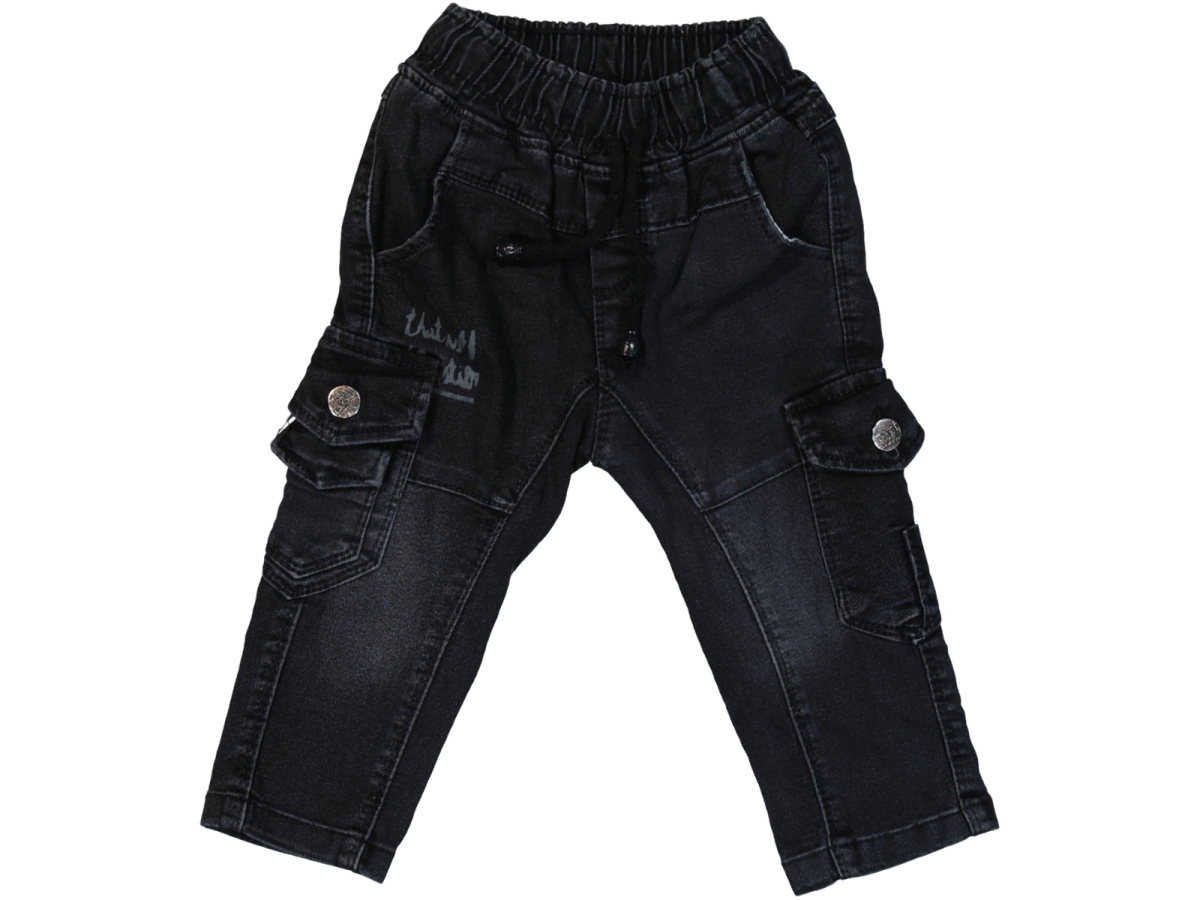 KARGO CEP DETAYLI BASKILI ERKEK KOT PANTALON 1508
