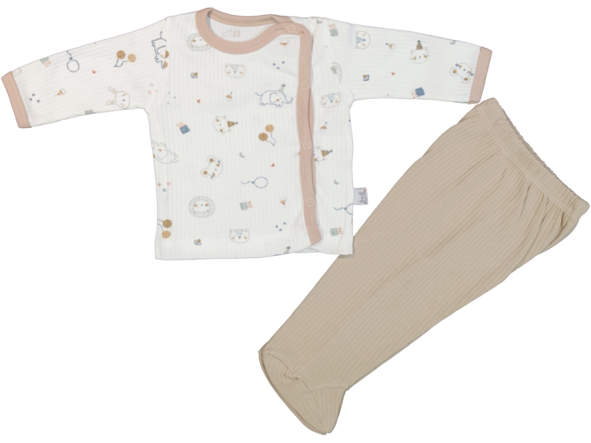 KARNAVAL BASKILI PENYE 2 Lİ BEBE TAKIM 618