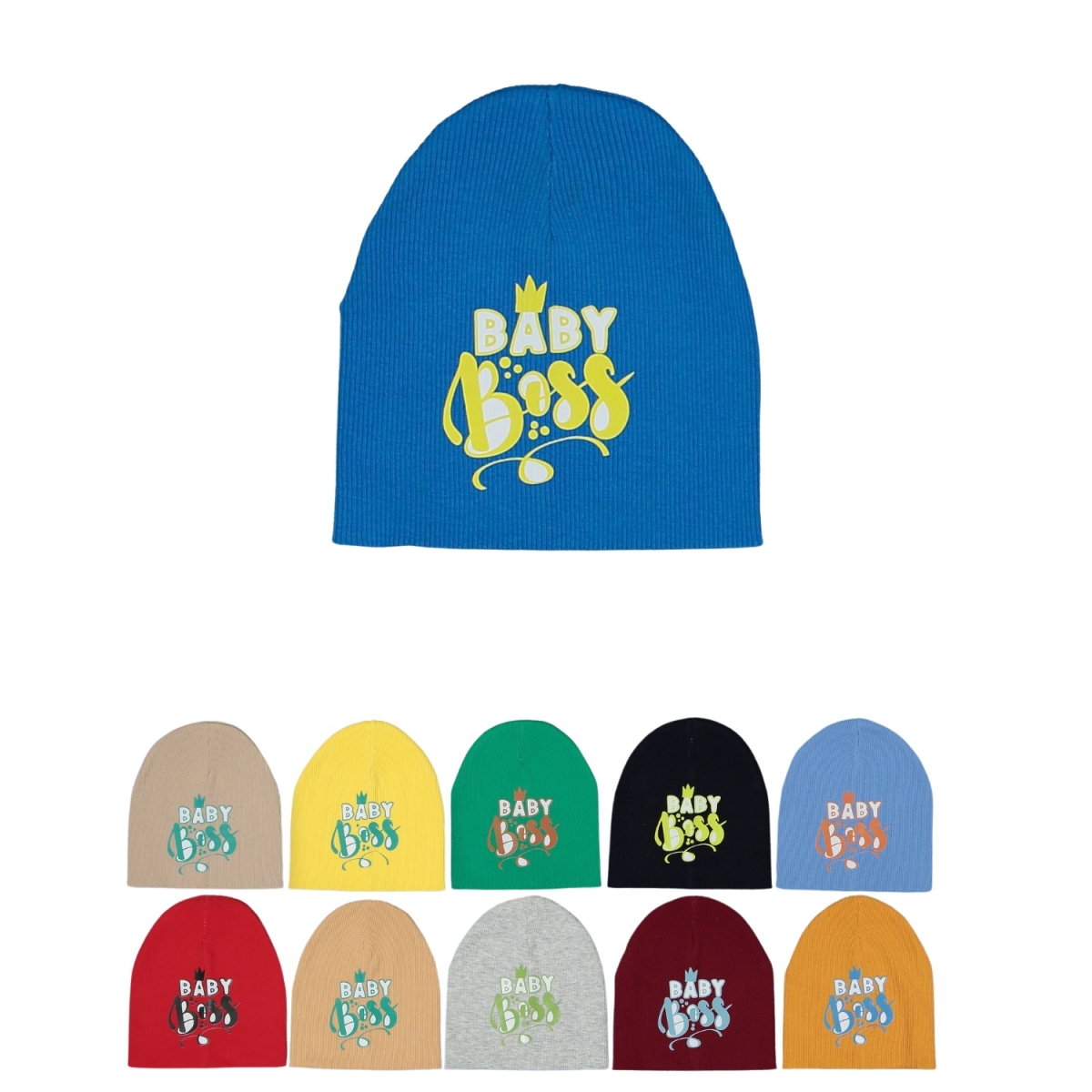  KAŞKORSE BOSS BASKILI ŞAPKA 12'Lİ 