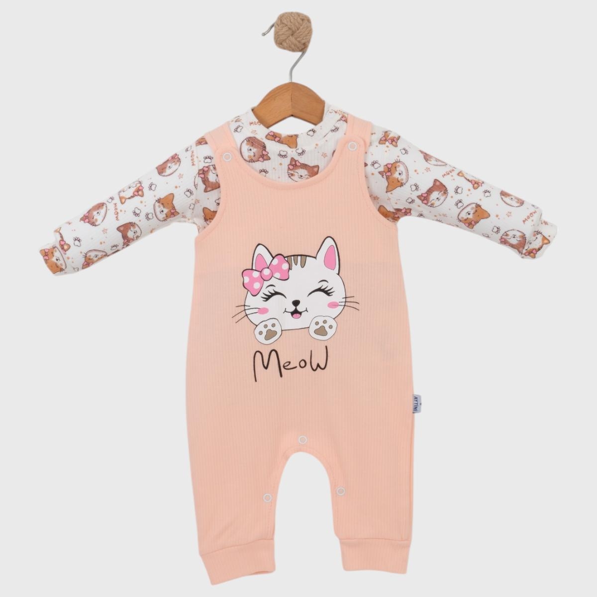 KEDİ BASKILI PENYE KIZ BAHÇIVAN 1160