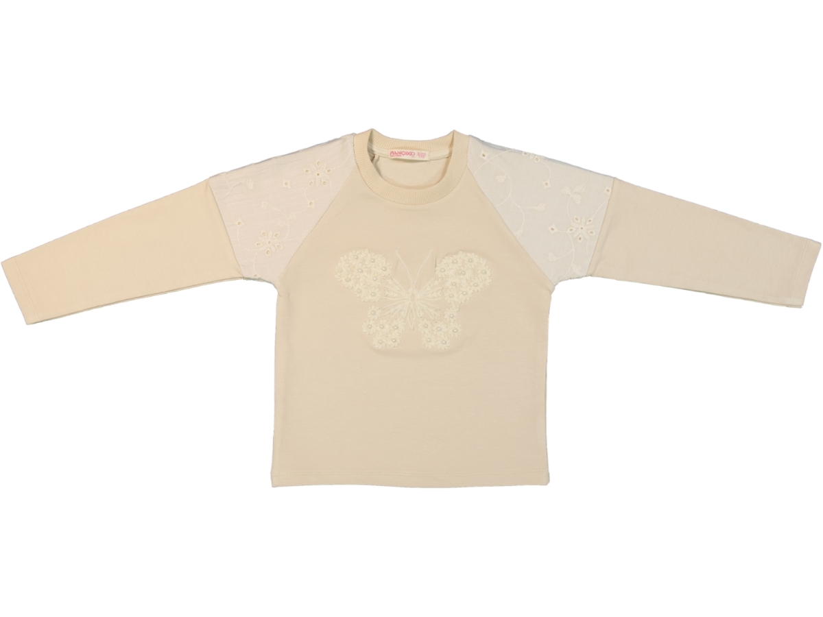 KELEBEK NAKIŞLI KIZ ÇOCUK SWEAT 7722