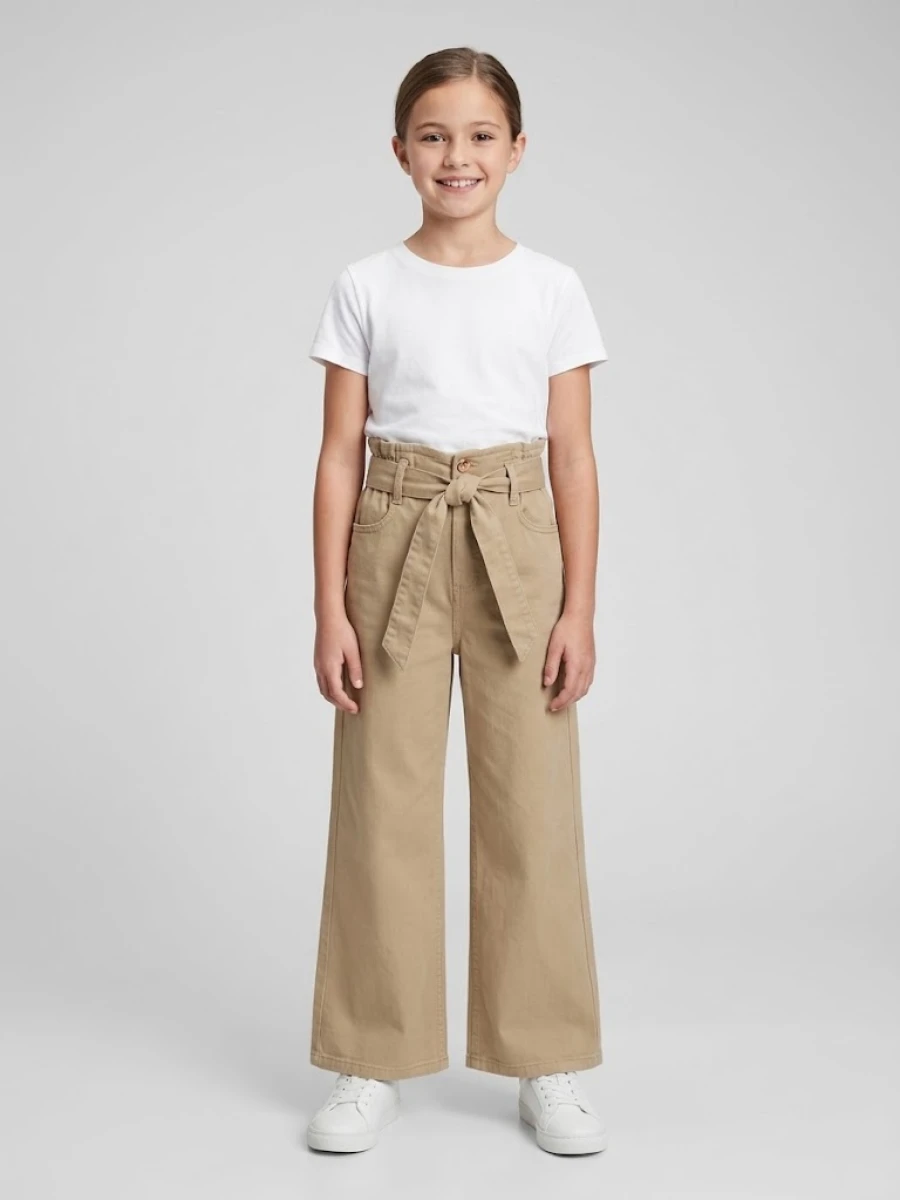 KETEN KIZ ÇOCUK PANTOLON 2735-L