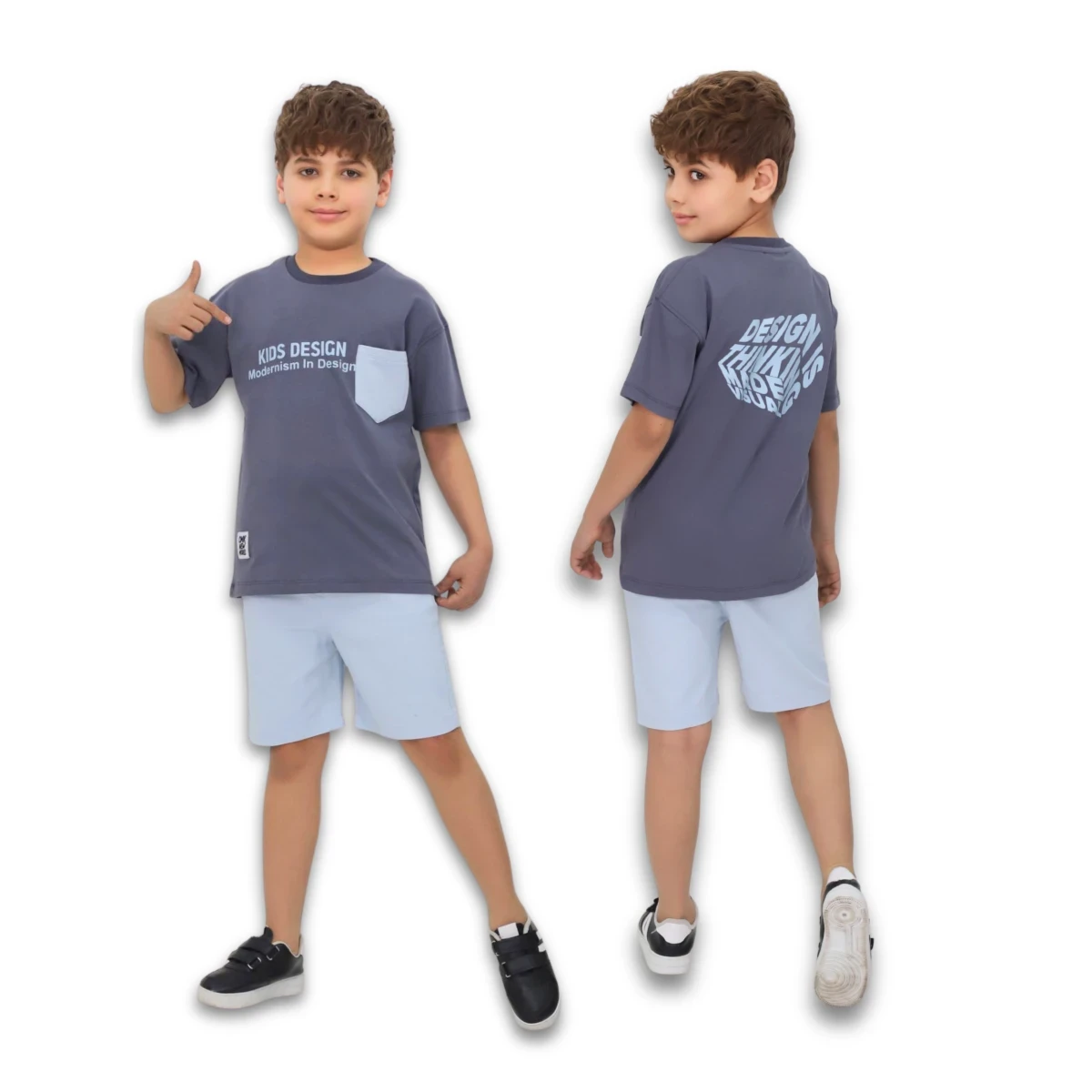 KIDS DESIGN BASKILI ERKEK ÇOCUK TAKIM 80500