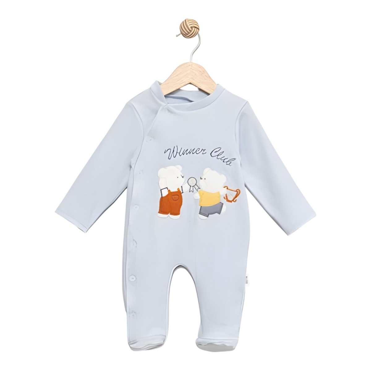 KUPALI AYILAR NAKIŞLI PENYE BEBE TULUM 1294