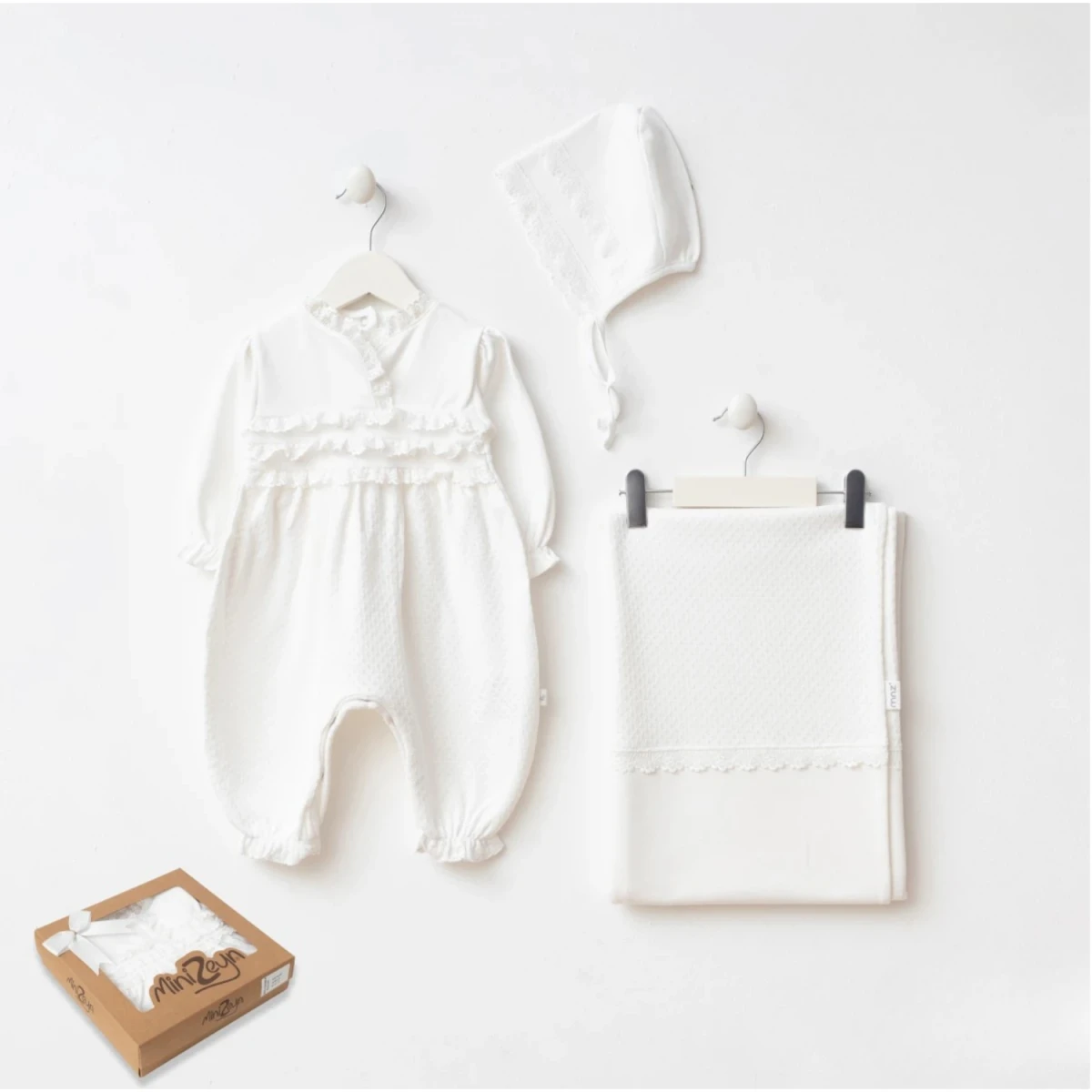 LAMBADA TULUM VE BATTANİYELİ BEBE KUTU SET 6003