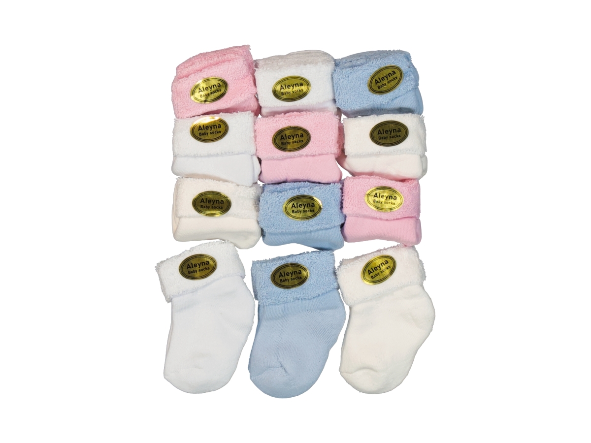 LIKRALI HAVLU KIVRIK BEBE ÇORAP 0150