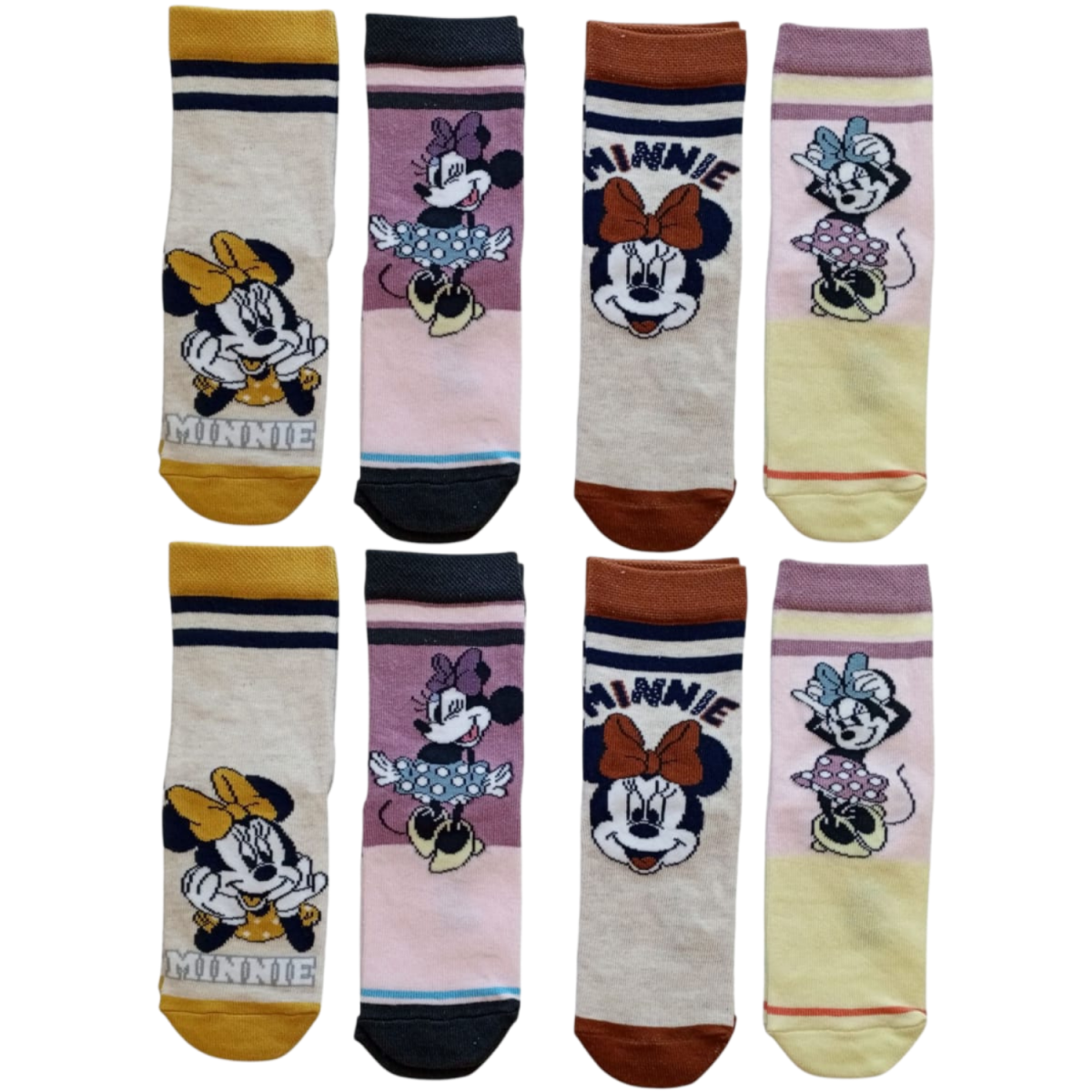 LİSANSLI MINNIE BASKILI SOKET ÇORAP 23053