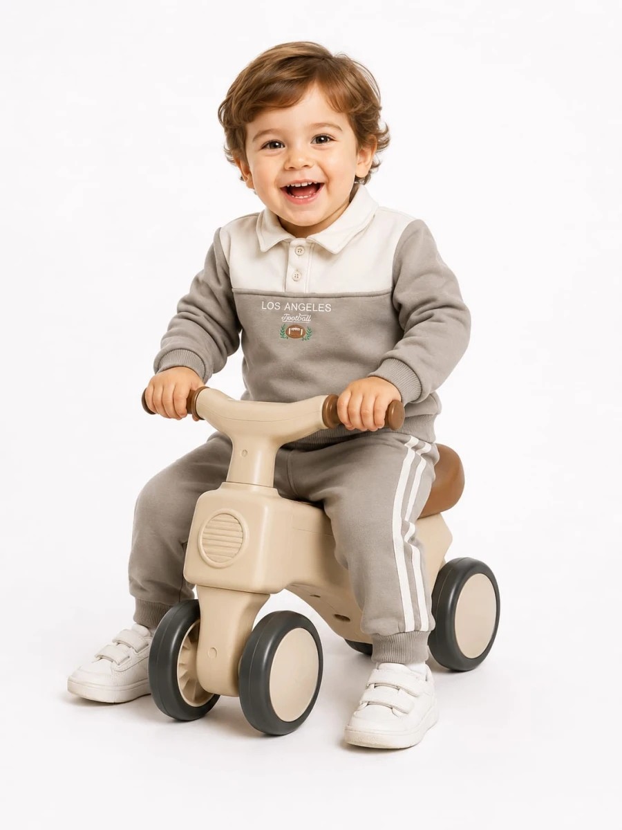 LOS ANGELES 3 İP ERKEK BEBE TAKIM 6495