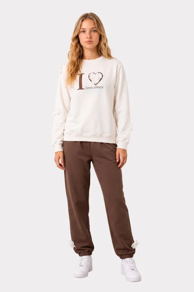 LOVE ALWAYS 2 İP KIZ ÇOCUK TAKIM R26456