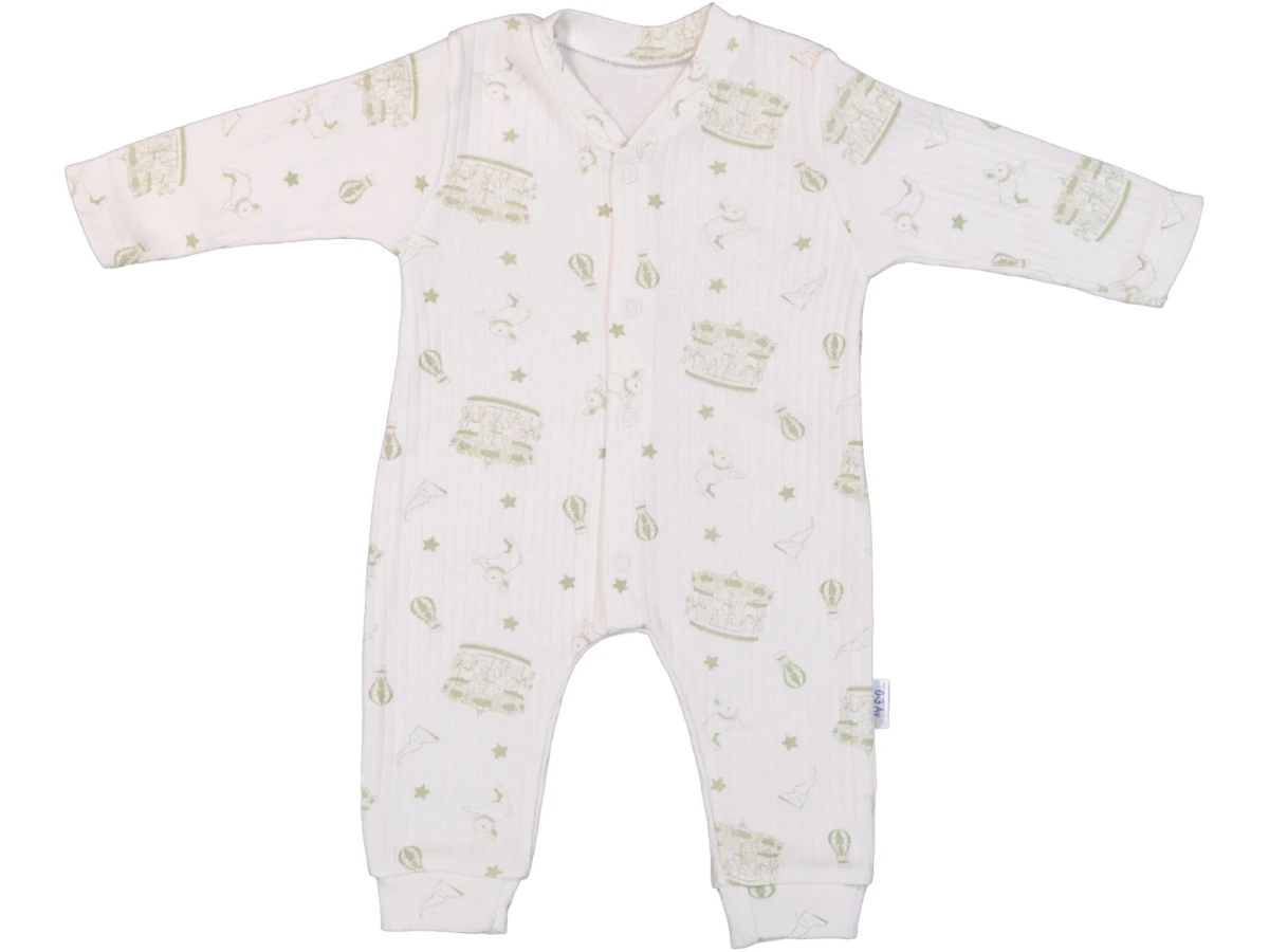 LUNAPARK DESENLİ PENYE BEBE MANŞETLİ TULUM 100208