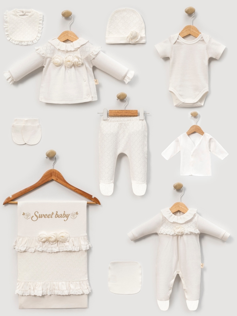 MİRA ELEGANCE 10 LU BEBE ZIBIN SET 3043