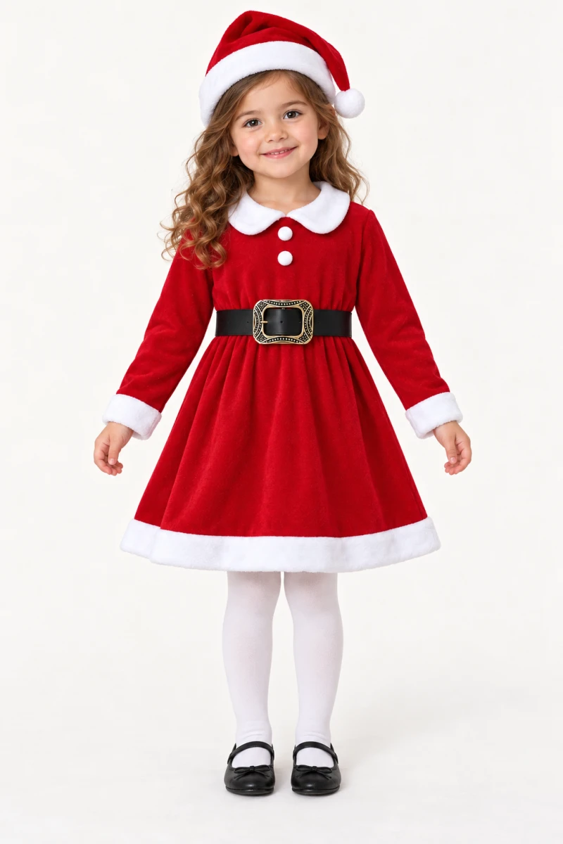 NOEL 2 Lİ KIZ ÇOCUK ELBİSE  206