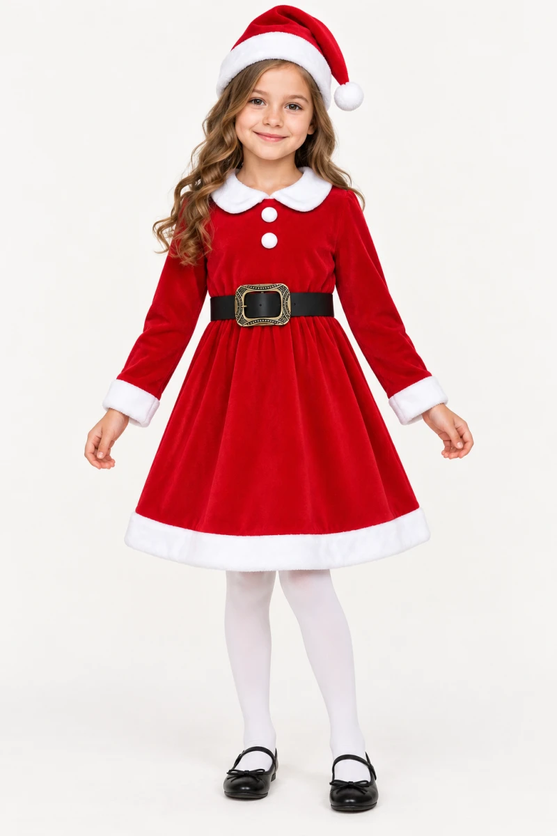 NOEL 2 Lİ KIZ ÇOCUK ELBİSE 208