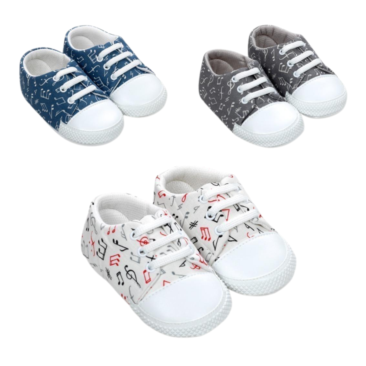 NOTA BASKILI BEBE PATİK  1081
