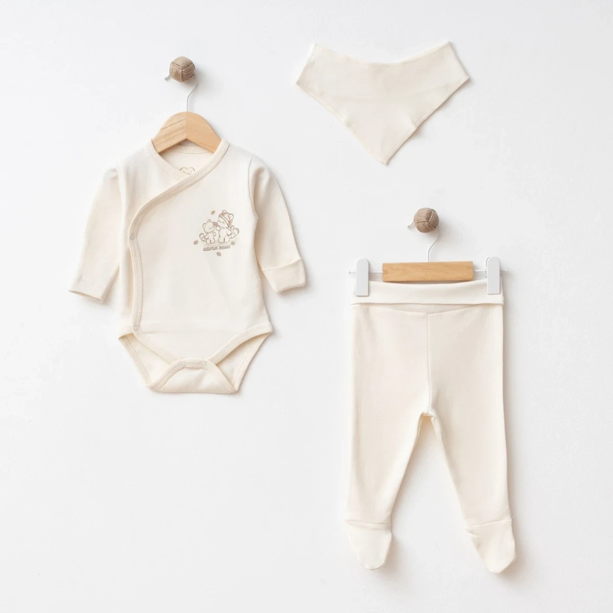 ORGANİC AUTUMUN BEBE BADY TAKIM 4073