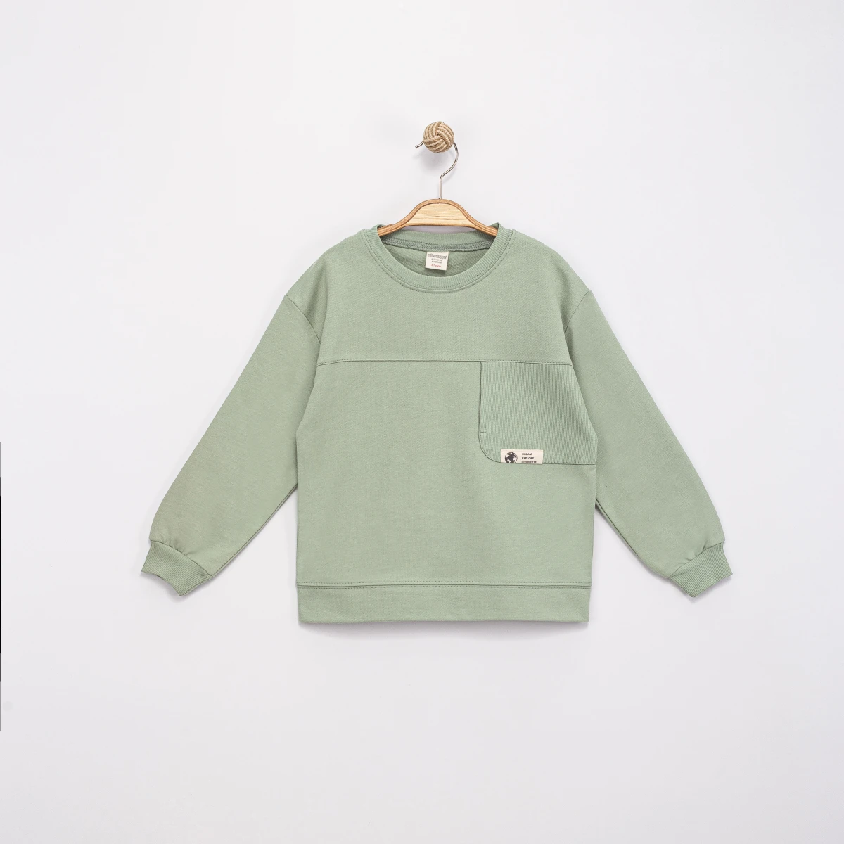 OVERSİZE 2 İP ERKEK ÇOCUK SWEAT 0373-4