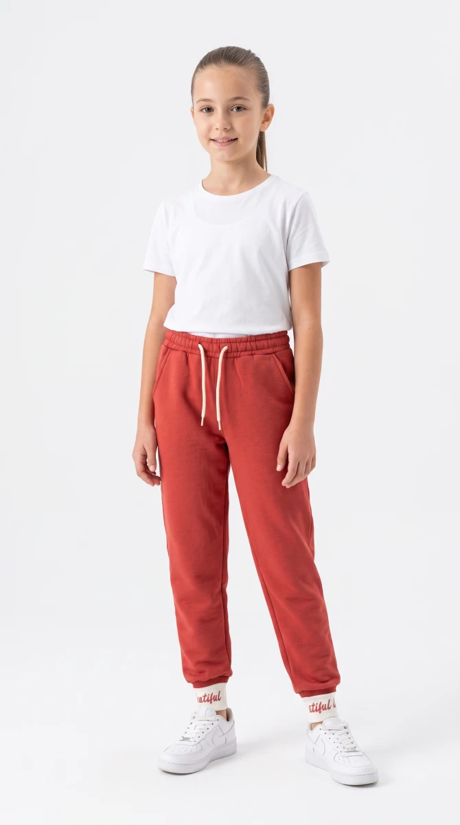 PAÇA FİTİLLİ 3 İP KIZ ÇOCUK EŞOFMAN ALT KC530432