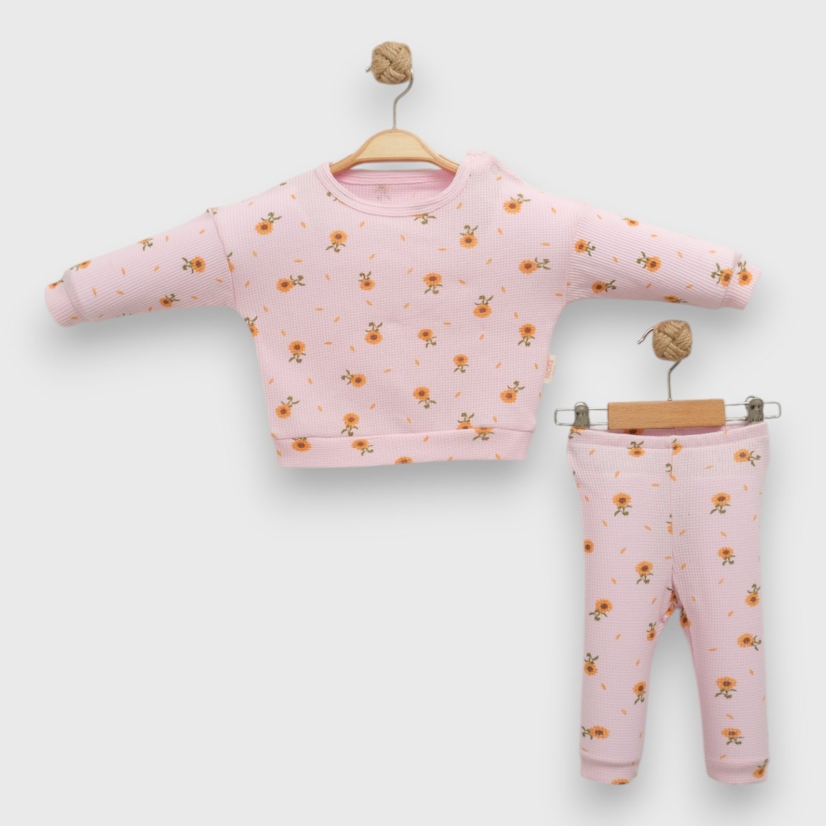 PAPATYA DESEN İKİLİ BEBE TAKIM 251077