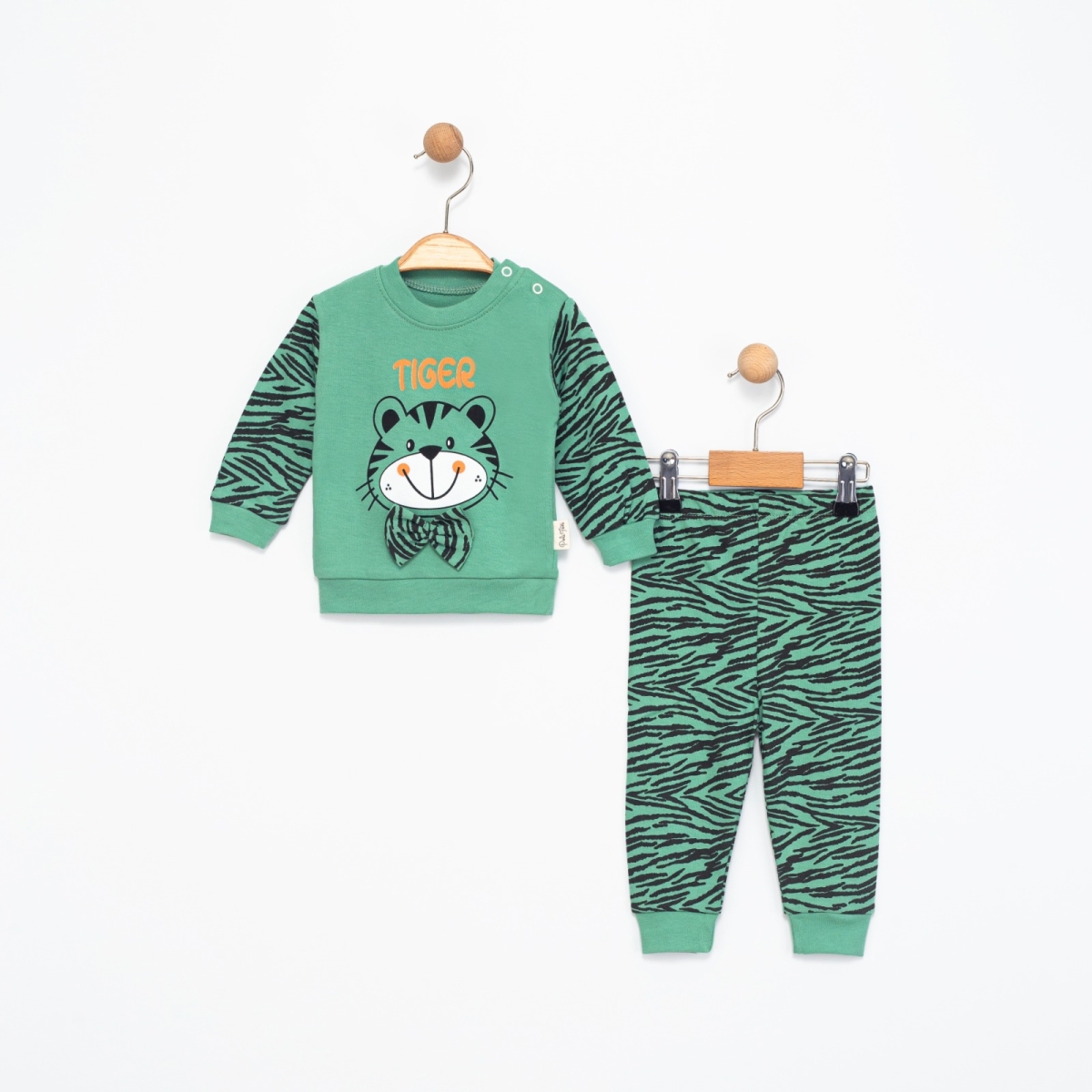 PAPYONLU TİGER 2Lİ SERİ PENYE BEBE TAKIM 500