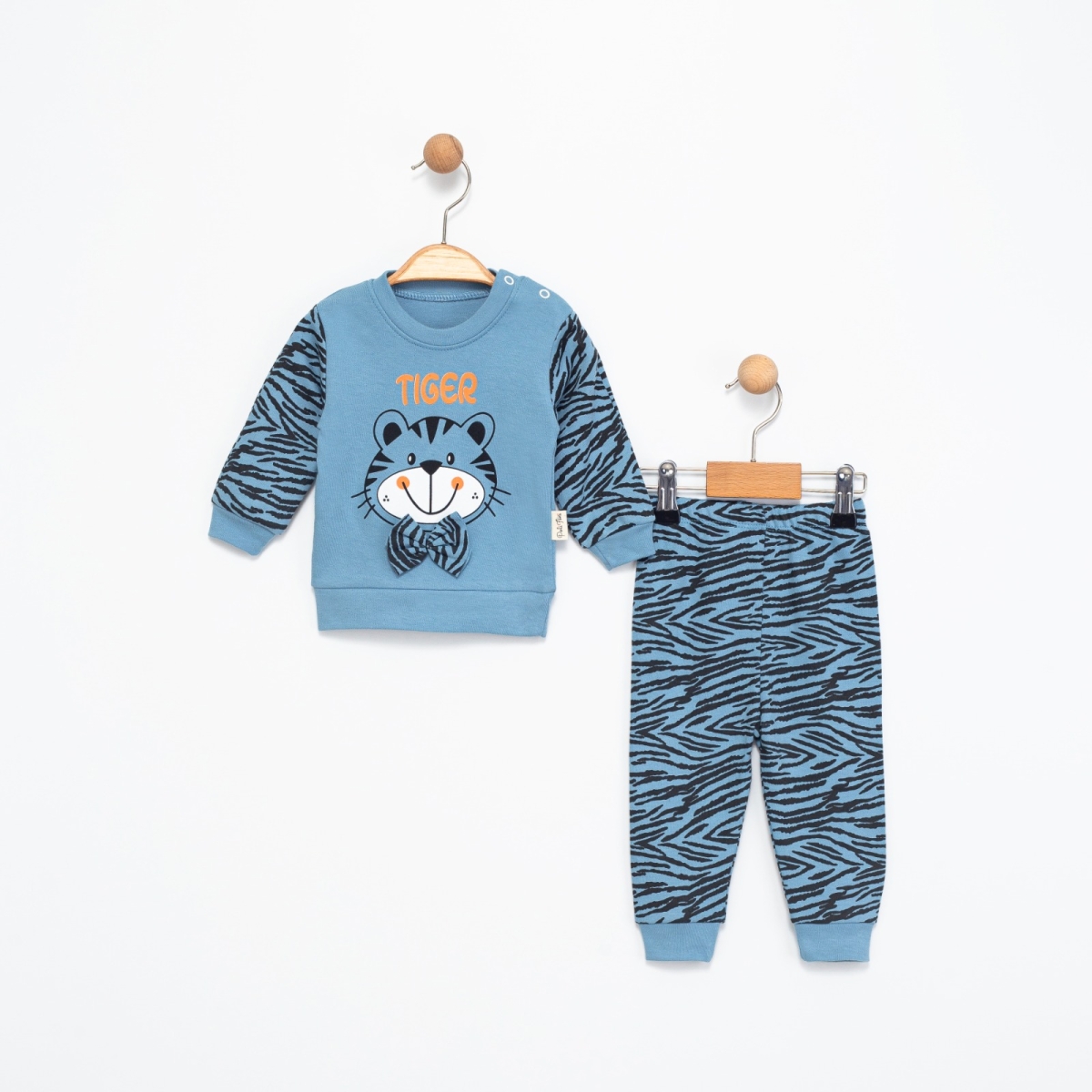 PAPYONLU TİGER 2Lİ SERİ PENYE BEBE TAKIM 500