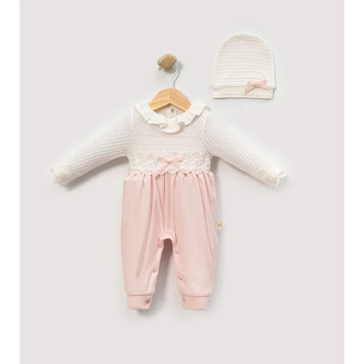 PARLA DANTELLİ PENYE KIZ BEBE TULUM 1137