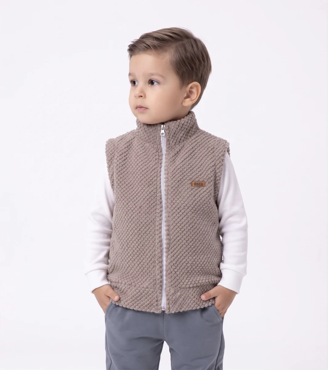 PELUŞ ERKEK ÇOCUK  YELEK  57106