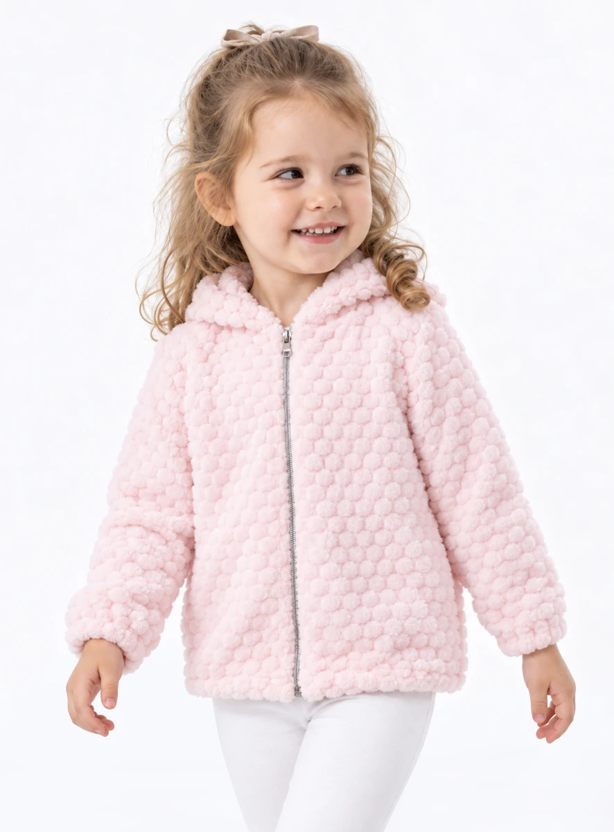 PELUŞ KIZ ÇOCUK HIRKA 57659
