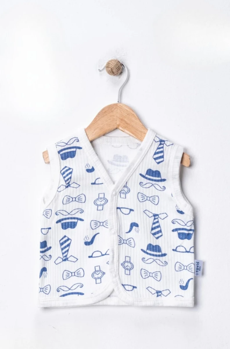 PENYE PAMUKLU ERKEK BEBE YELEK 6295