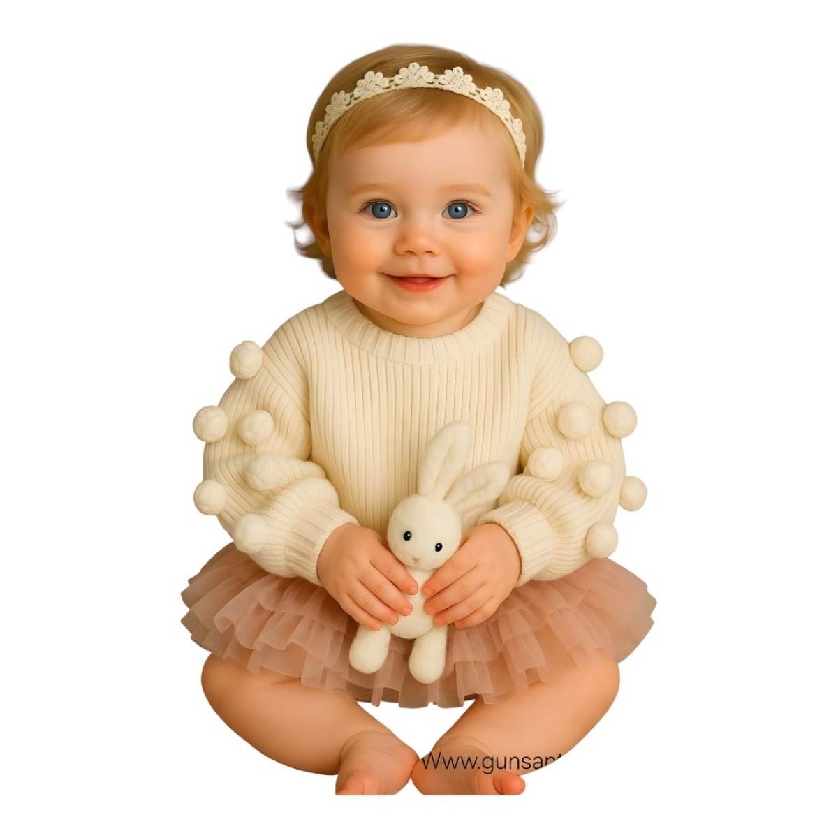PONPONLU SELANİK BEBE KAZAK 3008