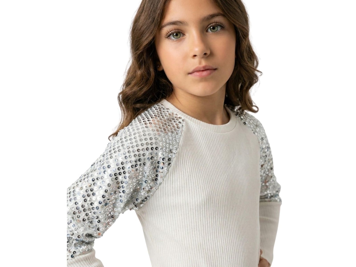 PULLU REGLAN KIZ ÇOCUK BADİ 9108