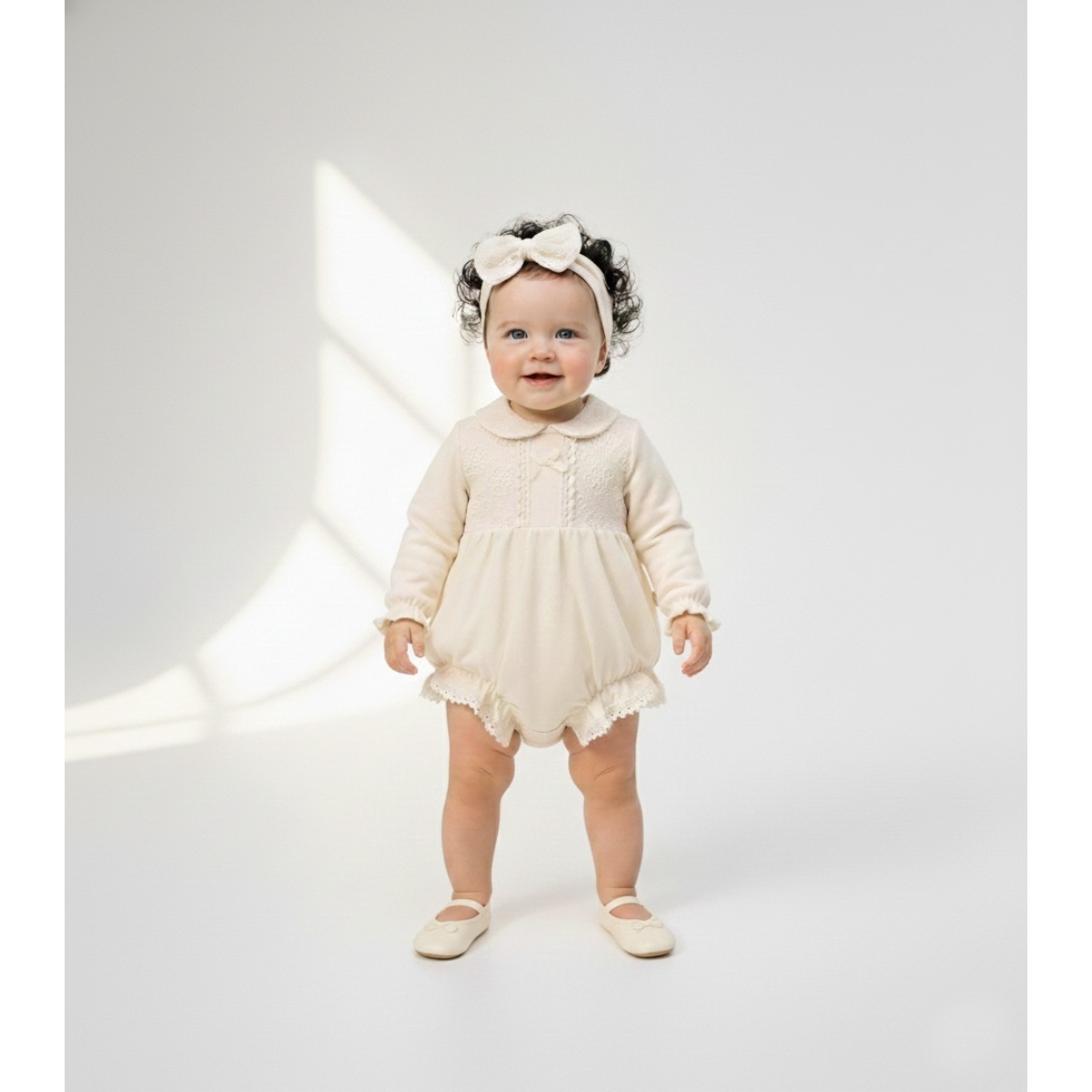 PURE LACE KIZ BEBE ROMPER 1127