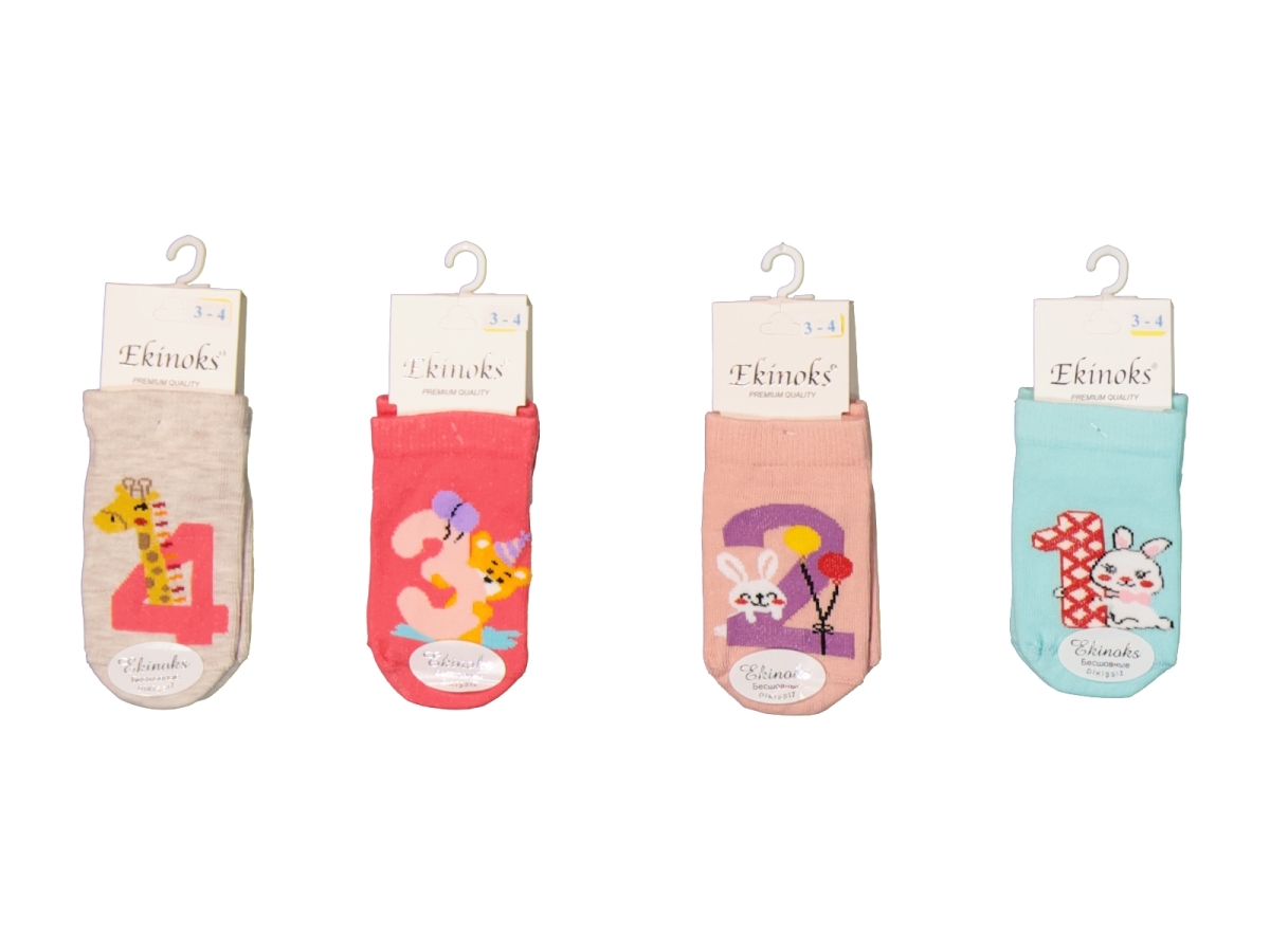 RENKLİ BEBE PATİK ÇORAP