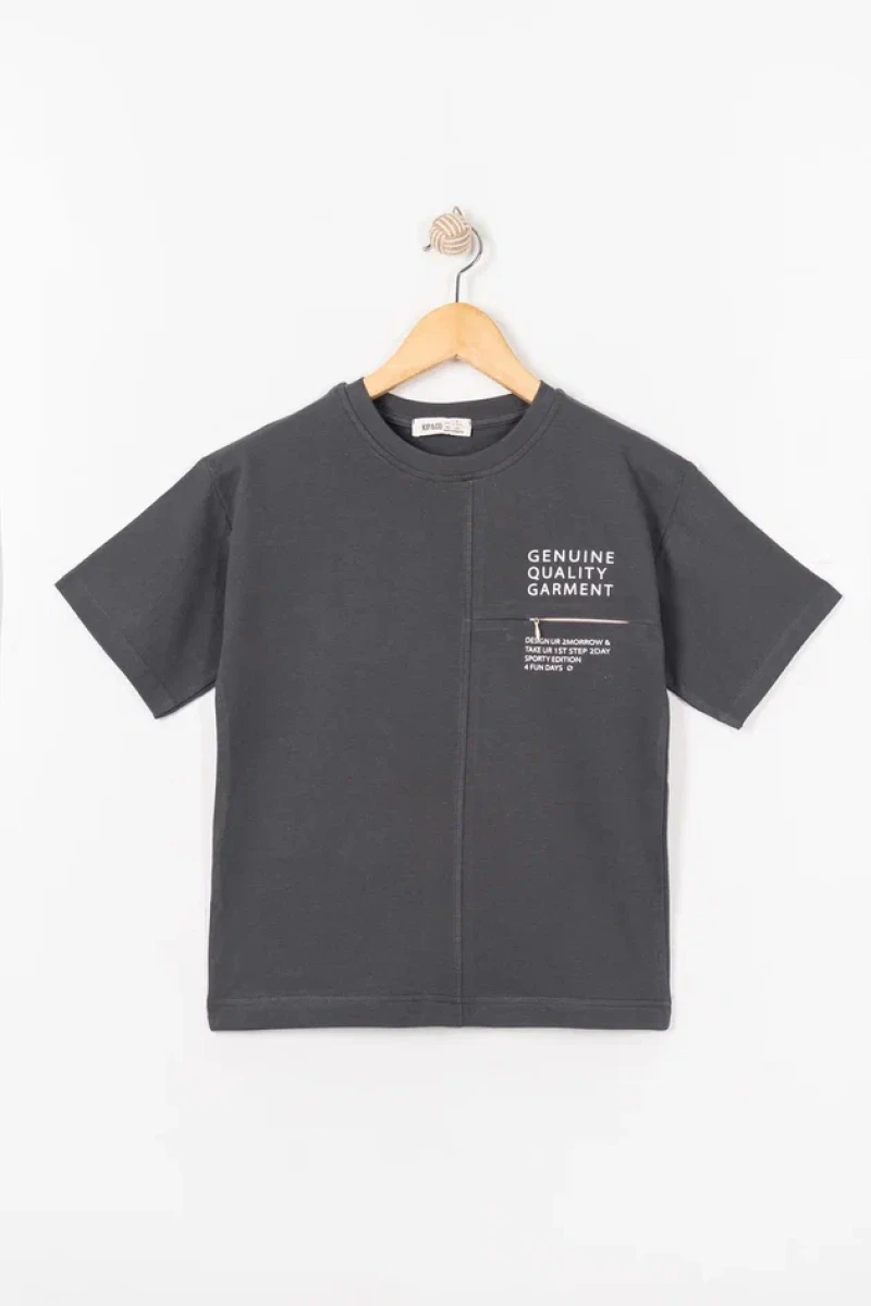 REWORK BASKILI ERKEK ÇOCUK T-SHIRT 8306