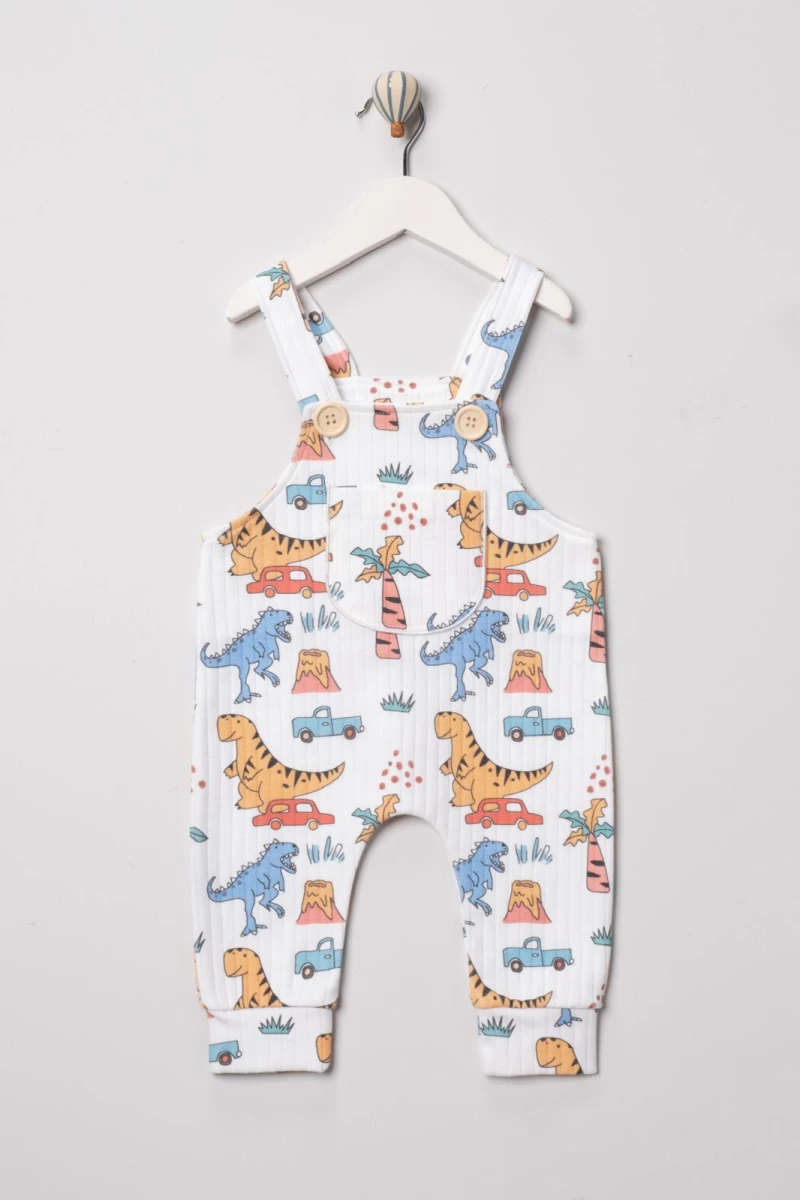 ROAR DİNOZOR BASKILI ERKEK BEBE TULUM 0281