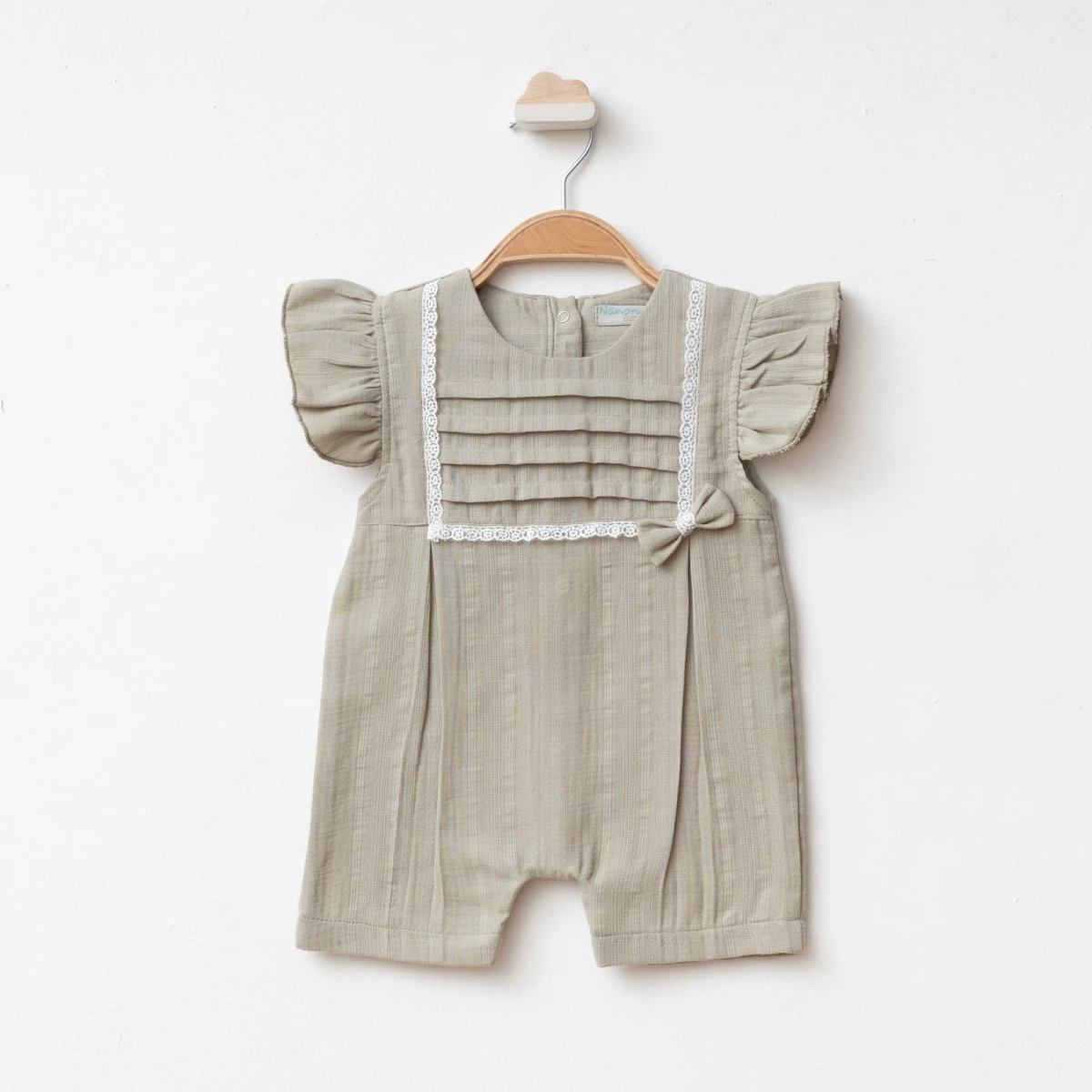 ROBASI PİLELİ GÜPÜRLÜ KIZ BEBE TULUM 7828