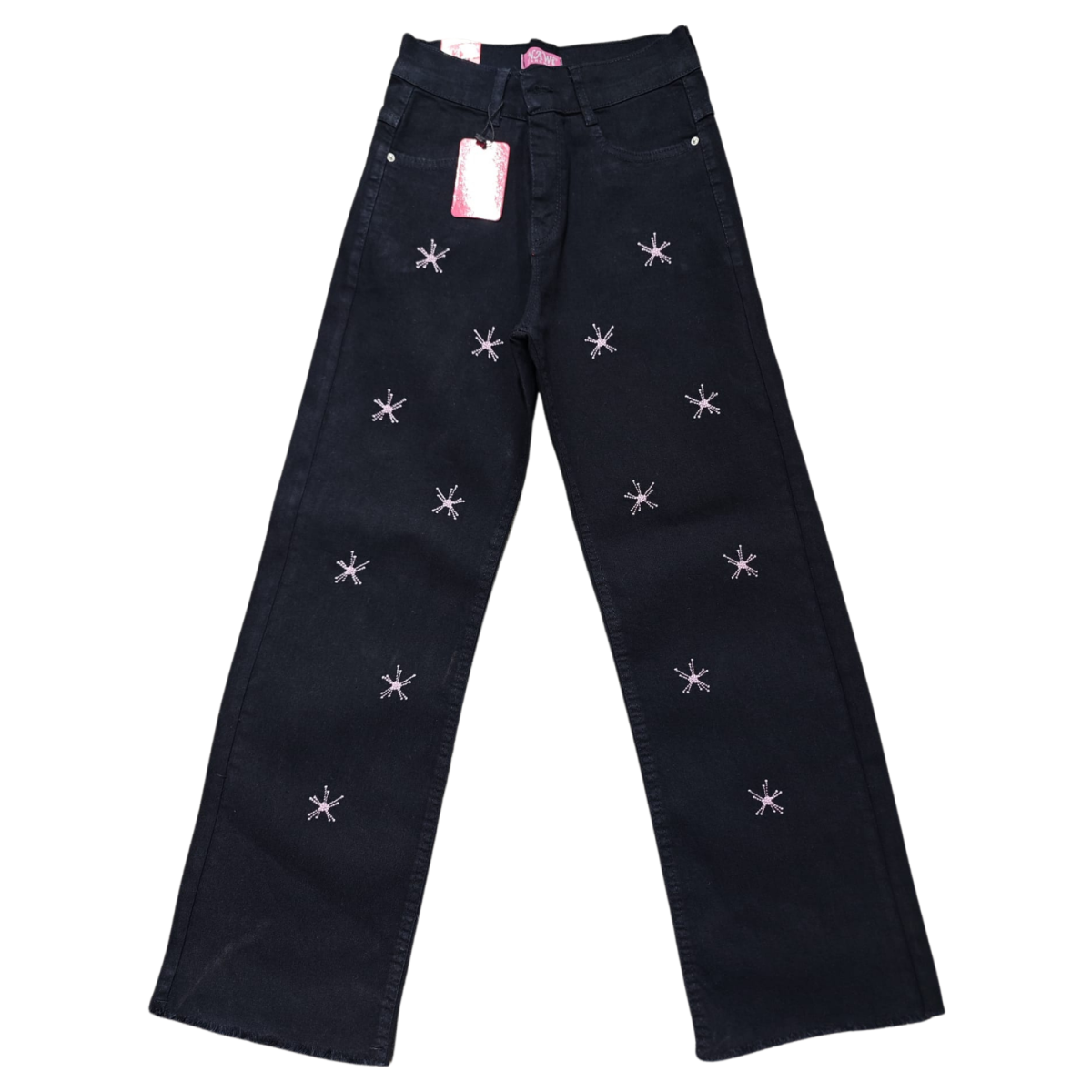 SALAŞ KESİM NAKIŞLI KIZ ÇOCUK PANTALON 4306