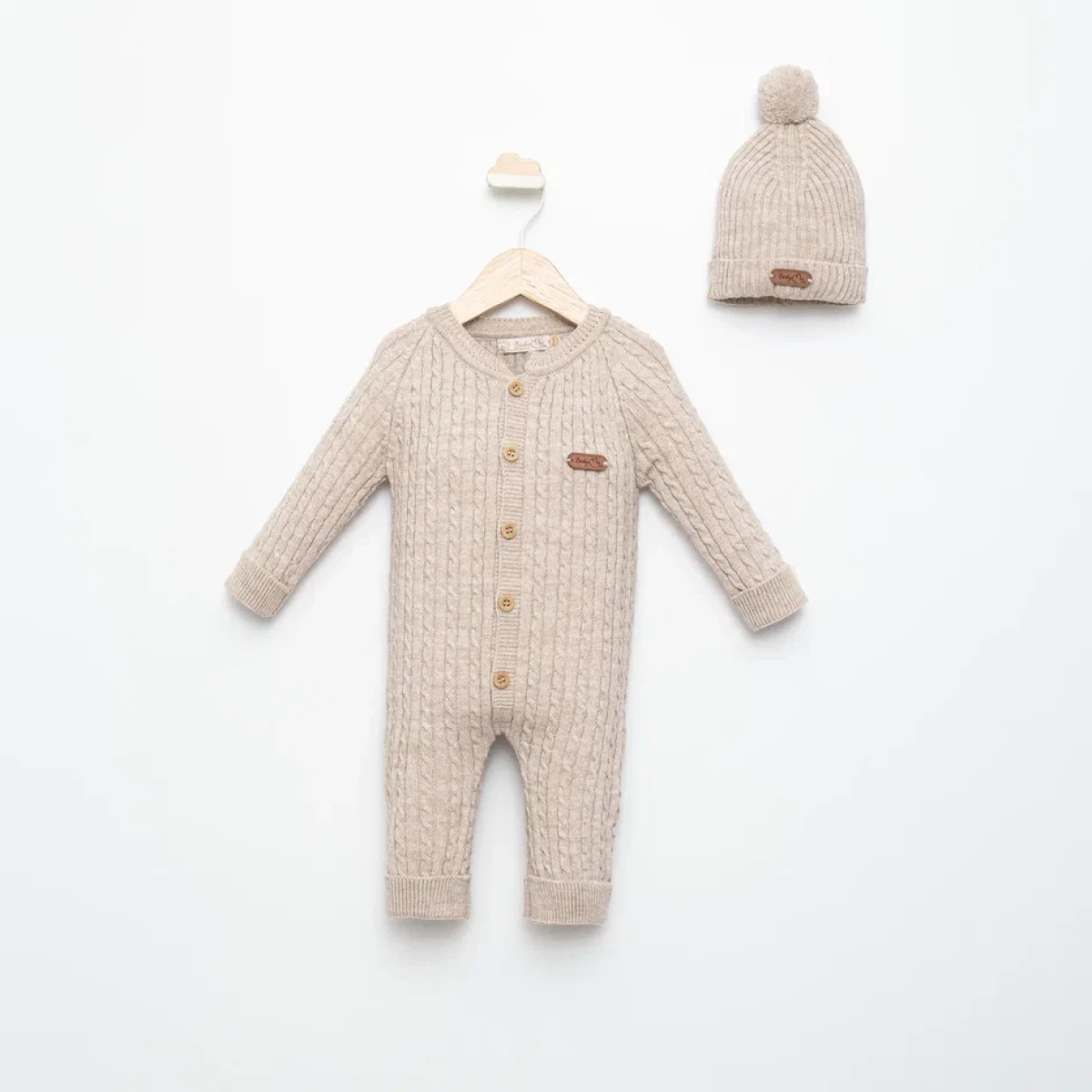 ŞAPKALI TRİKO BEBE TULUM 4102