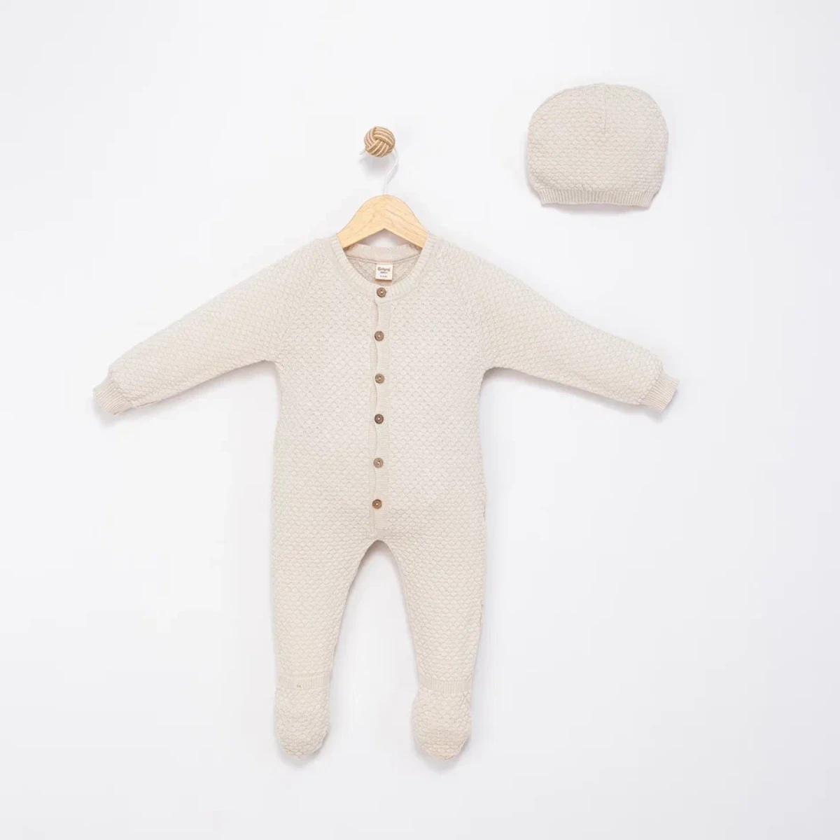 ŞAPKALI TRİKO BEBE TULUM 4151