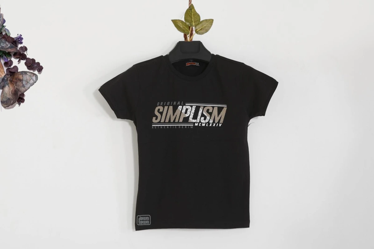 SIMPLISM BASKILI ERKEK ÇOCUK TİŞÖRT 2013