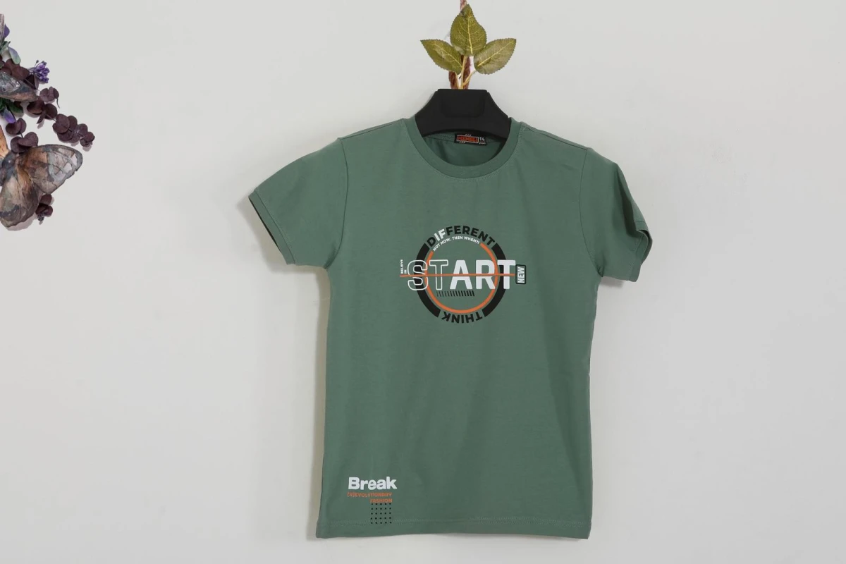 START BASKILI ERKEK ÇOCUK TİŞÖRT 2017
